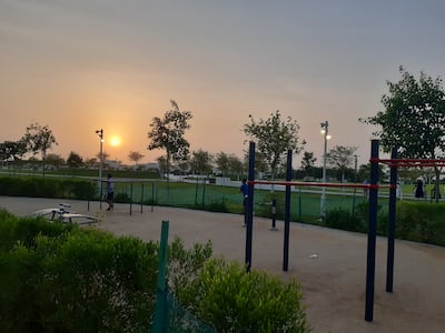  Air-conditioned parks with running tracks. Photo: Ankita Dwivedi