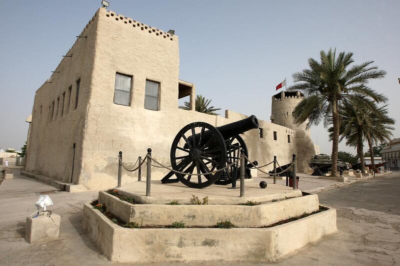 Umm Al Qaiwain: Sarah Al Shamsi, 24, recommends the UAQ Museum to her fellow Emiratis. Pawan Singh / The National