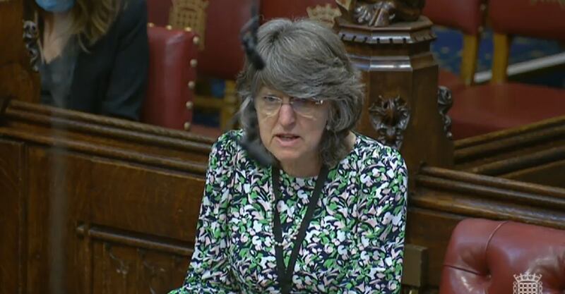 Baroness Finlay of Llandaff said the UK's Homes for Ukraine visa scheme is adding to refugees' trauma. PA