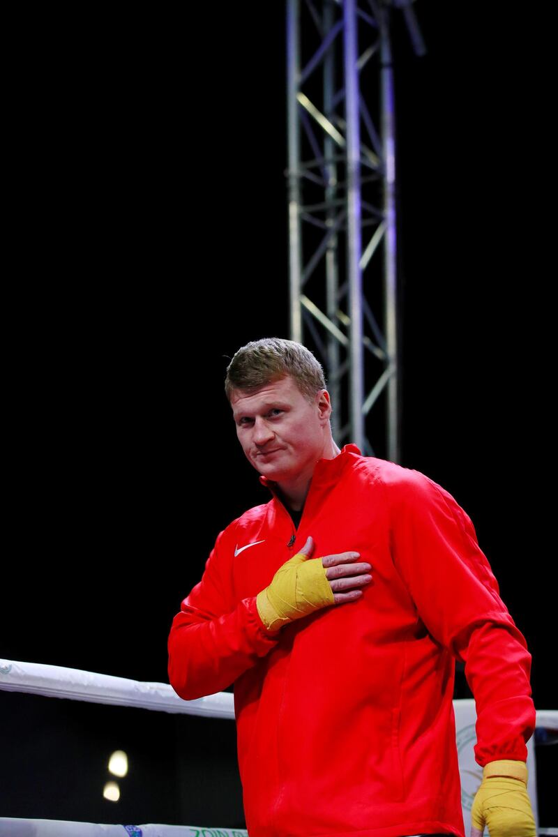 Alexander Povetkin faces Michael Hunter on the undercard of 'Clash on the Dunes'. Reuters