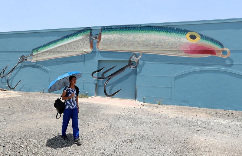 Dubai, United Arab Emirates - Reporter: N/A: Photo project. Street art and graffiti from around the UAE. Monday, January 27th, 2020. Jumeriah Beach road, Dubai. Chris Whiteoak / The National