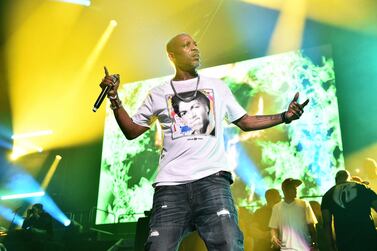 Rapper DMX performing at Masters Of Ceremony in New York City in 2019. AFP 