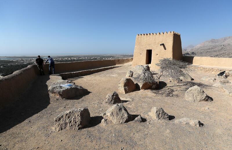 Dhayah Fort was built in the 19th century.