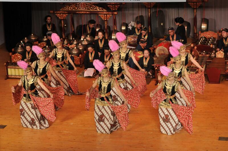 Court dances of the Royal Palace of Yogyakarta will lead this season's programme of events at the Louvre Abu Dhabi. Courtesy Louvre Abu Dhabi
