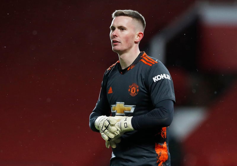 MANCHESTER UNITED RATINGS: Dean Henderson, 7 - Was barely needed in the first half and stood amid falling snow for much of the second as West Ham improved but had only one effort on goal to save in the first 90 minutes. Reuters