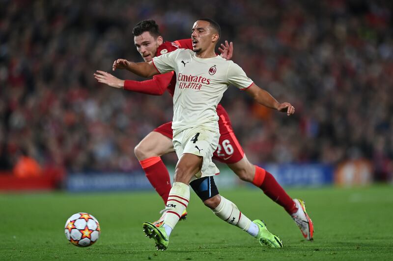 Ismael Bennacer - 4. The former Arsenal midfielder was bypassed in the game. He was casual with his arm while making a challenge in the area and gave away a penalty. Replaced by Tonali with 19 minutes left. Getty Images