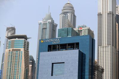 The Landmark Group headquarters in Dubai. Chris Whiteoak / The National