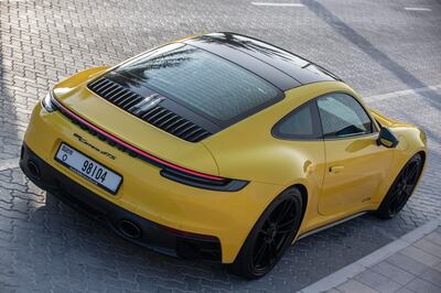 Porsche 911 GTS price starts from Dh547,600. Antonie Robertson / The National 

