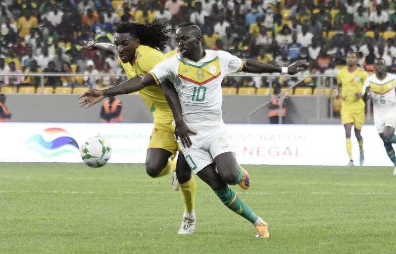 Sadio Mane scored a hat-trick for Senegal against Benin to guide the African champions to victory in their Africa Cup of Nations opener. AFP