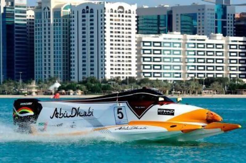 Thani Al Qamzi of Team Abu Dhabi looked set to take pole until Alex Carella came along.