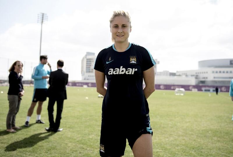 Steph Houghton is excited about the future of women’s football. Vidhyaa for The National