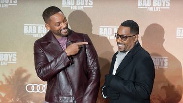 Will Smith and Martin Lawrence will be walking the red carpet in Dubai for the regional premiere of Bad Boys: Ride or Die. Getty Images