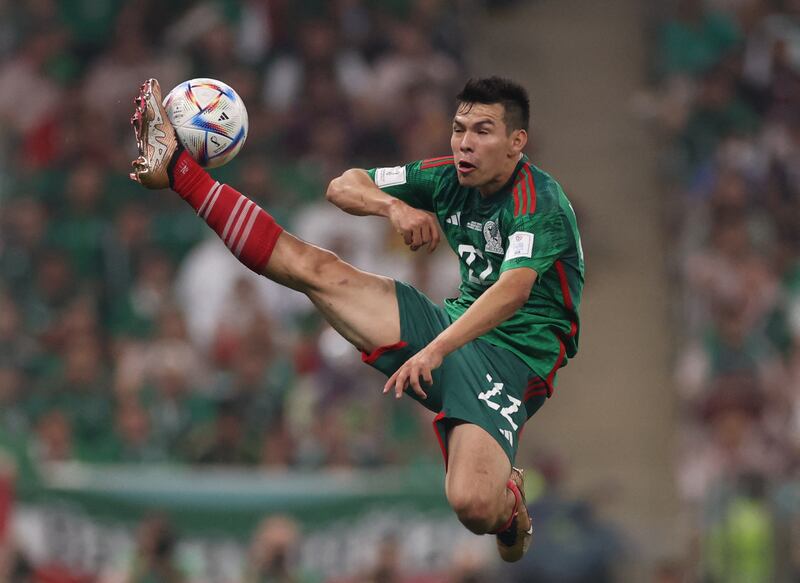 Mexico's Hirving Lozano in action. Reuters