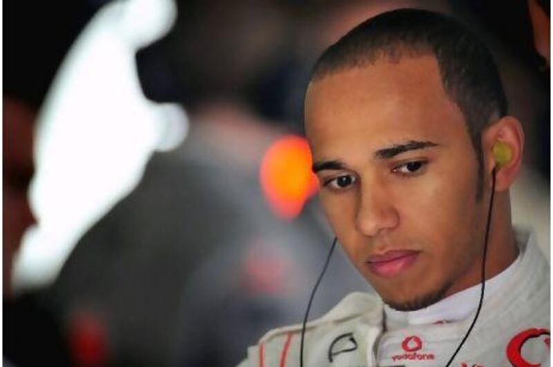 Lewis Hamilton did not specify what issues in his personal life had affected his career.