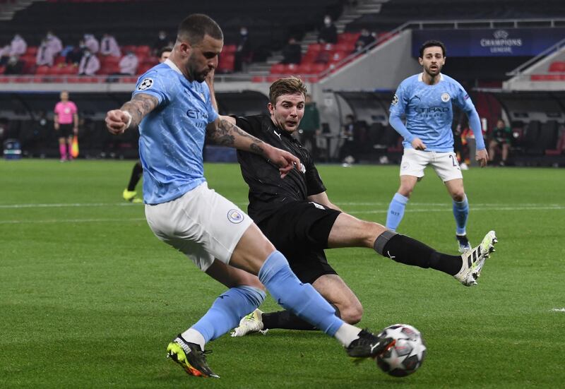 Christoph Kramer, 4 – One of few Borussia players that didn’t panic in possession, but punted an awful ball forward that was simply cut out and led to City’s opening goal that was comfortably nodded in by Silva. AFP