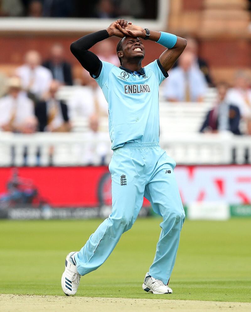 England fast bowler Jofra Archer has been ruled out of action for three months meaning he will miss the tour of Sri Lanka and the Indian Premier League season. PA