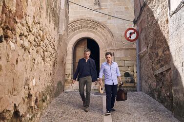 Steve Coogan and Rob Brydon in Trip to Spain. Courtesy Front Row Filmed Entertainment