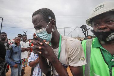 Thousands of people were forced to seek refuge after the coastal town of Palma was overrun and seized by an armed detachment of about 150 insurgents. AFP