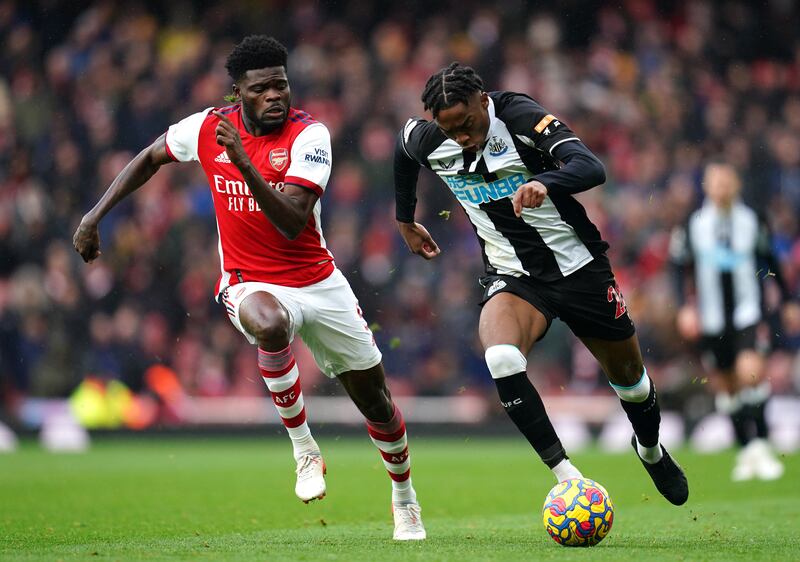Thomas Partey - 7: Smart passing from base of midfield although needed to move the  ball a bit quicker at times. Had shot deflected over bar in second half. PA