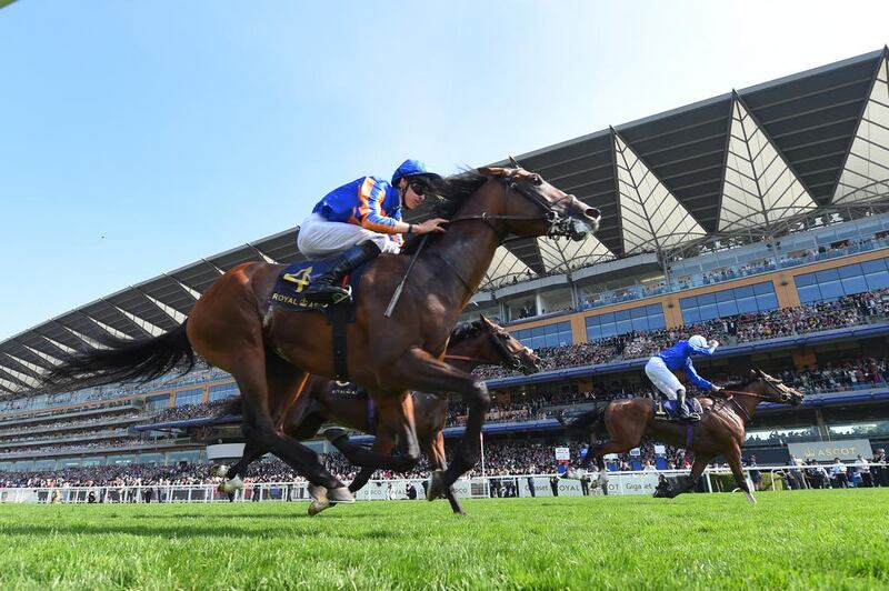 James Doyle and Barney Roy win the St James's Palace Stakes on the opening day of Royal Ascot on June 20, 2017 in Ascot, England. Mike Hewitt / Getty Images