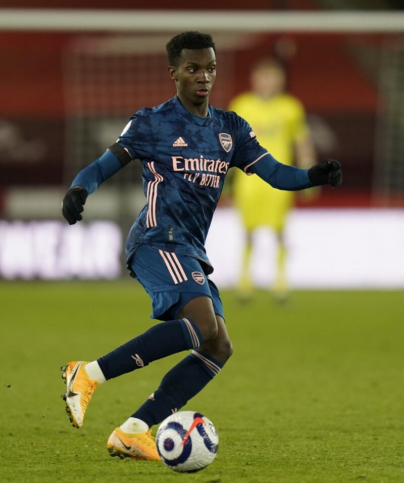 SUB: Eddie Nketiah, NR - A brief outing for the 21-year-old who had little-to-no time to make an impact.. EPA
