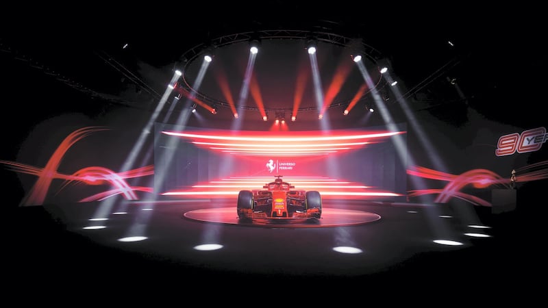 The Universo Ferrari launch happened in Maranello, Italy. Courtesy Ferrari