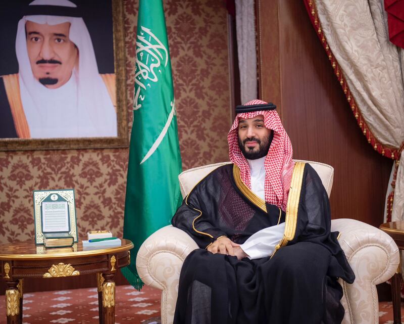Saudi Crown Prince Mohammed bin Salman left for France on Wednesday. EPA