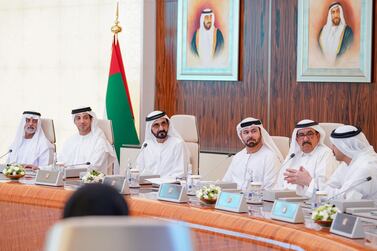 The UAE Cabinet meets to discuss the contents of a letter written by Sheikh Mohammed bin Rashid, Prime Minister and Ruler of Dubai. Wam