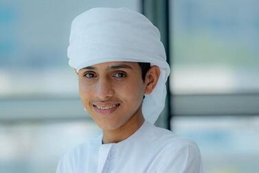 Mubarak Alemenhali, 15, suffered a disorder that affects just two in every million people. Courtesy: Cleveland Clinic Abu Dhabi