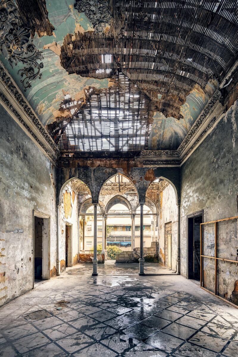 PRESIDENT IS CALLING | FORMER MANSION
The first of the “Triple Arcades" that we come across in this series, an architectural feature found in homes and palaces across Lebanon. Courtesy: James Kerwin