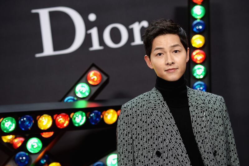 Korean actor Song Joong-ki conducted reconnaissance missions along the DMZ during his mandatory military service. Getty Images