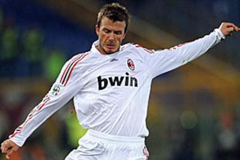 At AC Milan, the England midfielder David Beckham will be like one of the many superstars: recognisable and attractive but not central.