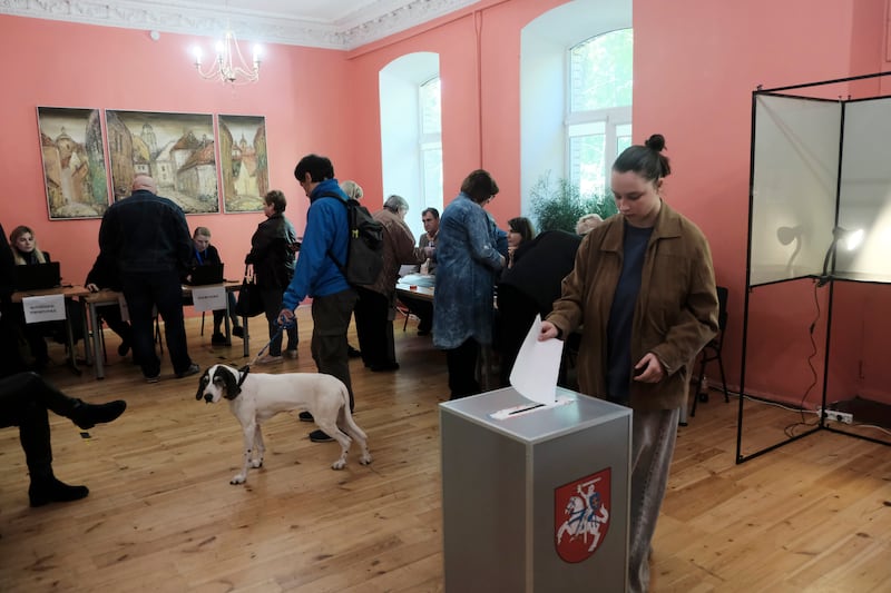 Lithuanians are going to the polls to vote amid growing fears about Moscow and security in the Baltic region. EPA