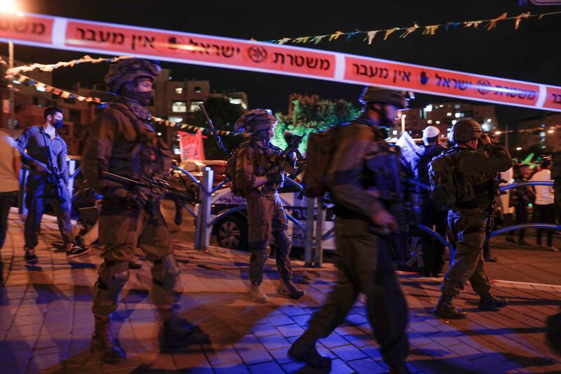 Police report three Israelis were killed and four others were injured. EPA