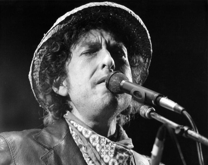 Bob Dylan, who was announced as the recipient of the Nobel prize for Literature on october 13, 2016, as he was on June 3, 1984. Istvan Bajzat / EPA 