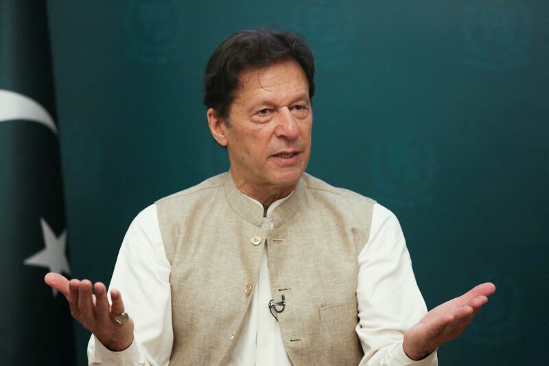 Pakistan's Prime Minister Imran Khan has been accused by the opposition of mismanaging the country, economy and foreign policy. Reuters