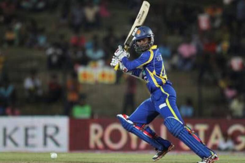 Upul Tharanga ended the match 59 not out as Sri Lanka levelled the ODI series against India.