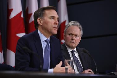 The Bank of Canada cut interest rates by half a percentage point in an emergency move to buffer the nation's economy. Bloomberg