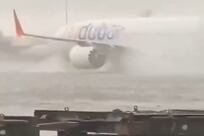 UAE rain causes travel chaos at Dubai Airport with runway flooded and aircraft backlog 