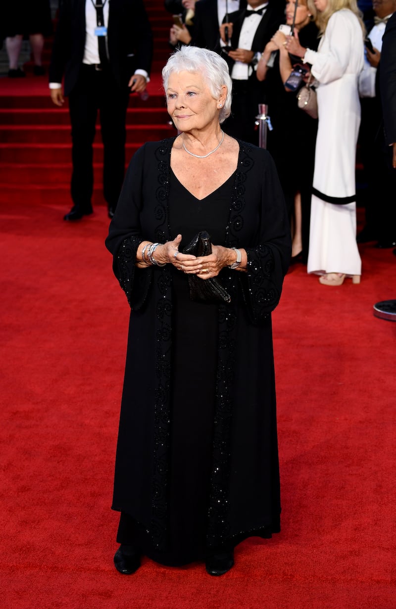 Dame Judi Dench attends the premiere. Photo: Getty