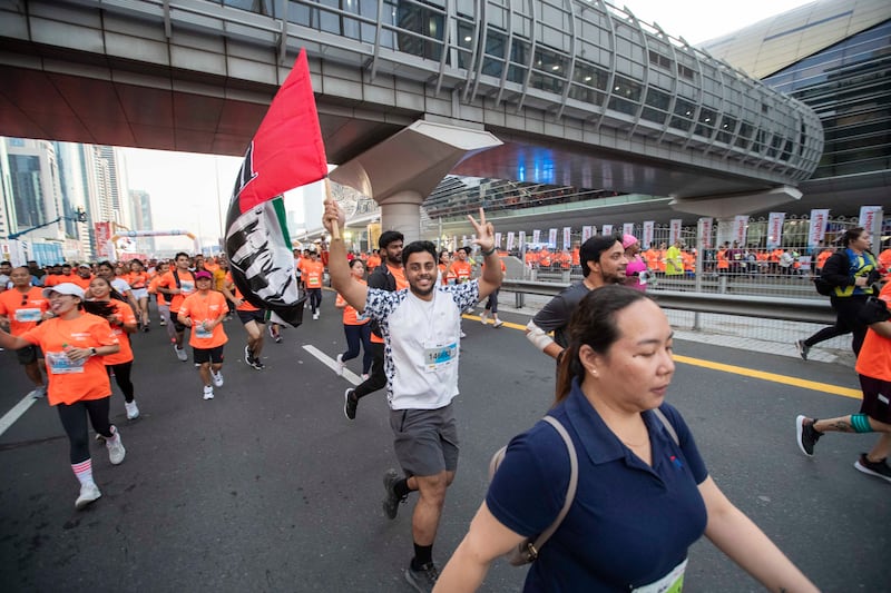 Participants at Dubai Run