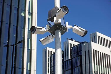 Surveillance camera in London. Getty Images