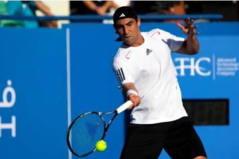 Marcos Baghdatis is in Dubai this week for the Dubai Duty Free Tennis Championships.