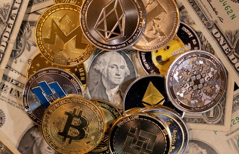 Cryptocurrencies dropped after US inflation hit a 40-year high. Reuters