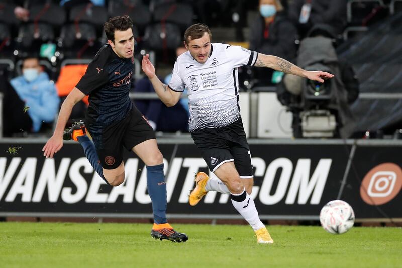 Eric Garcia – 6. Had an embarrassing – if not costly slip – in his own penalty area in the first half. Might have needed to check his studs, given he did similar after the break, too. Swansea’s goal went through his legs. Reuters