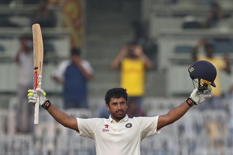 Karun Nair – 3. Succumbed to the first ball bowled by his former captain, Ashwin. The shot he played was unnecessary in the circumstances. AP