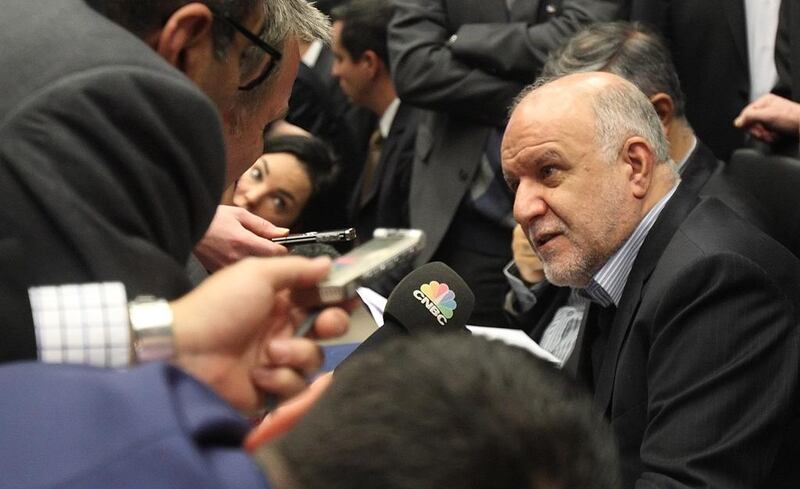 Iranian oil minister Bijan Zanganeh. REUTERS/Heinz-Peter Bader