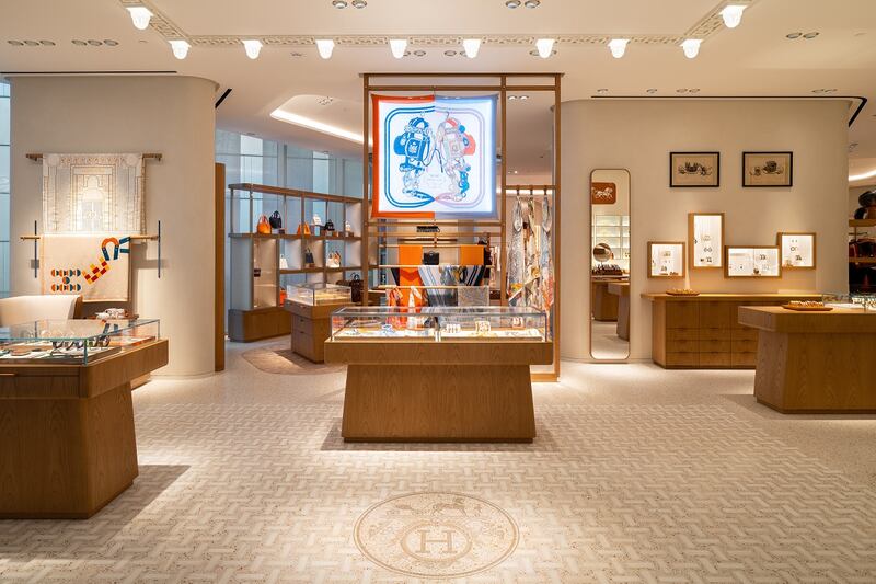This year Hermes launched its flagship shop at The Galleria, joining luxury brands such as Dior, Louis Vuitton and Chanel