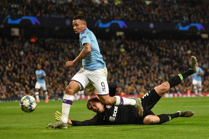 Manchester City's Brazilian striker Gabriel Jesus. AFP