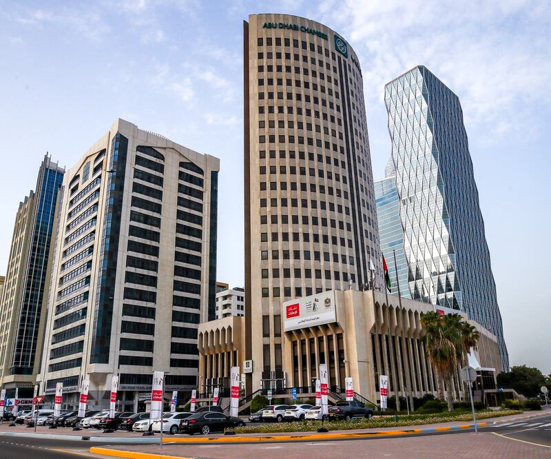 Abu Dhabi Chamber of Commerce and Industry.  Victor Besa / The National
